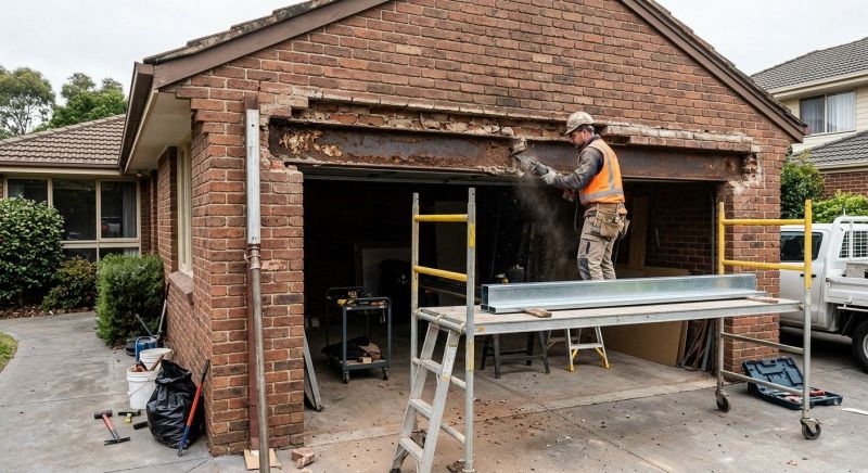 Lintel Installation