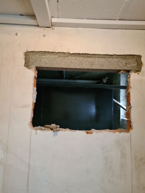 Lintel Installation